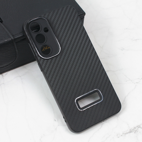 Zastitna maska (futrola) Carbon Stripe - Samsung S711 Galaxy S23 FE crna.
