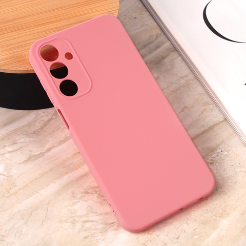 Zastitna maska (futrola) Teracell Giulietta - Samsung A256 Galaxy A25 5G mat roze.