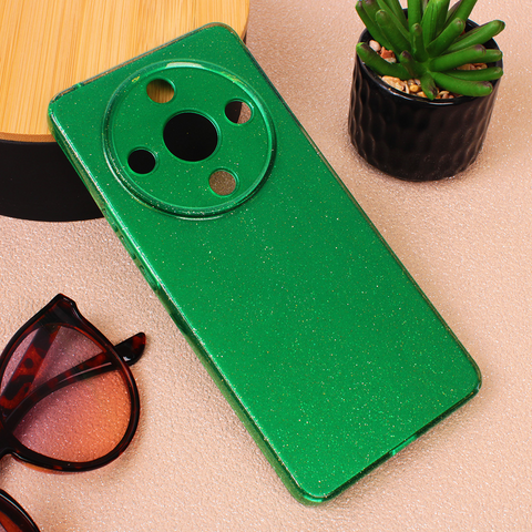 Zastitna maska (futrola) Sparkle Dust - Huawei Honor Magic 6 lite tamno zelena.