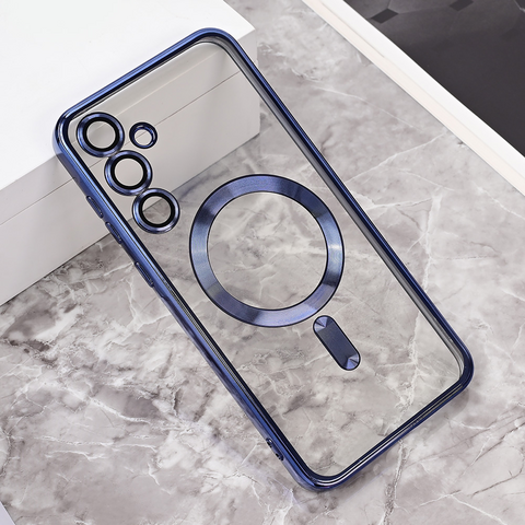 Zastitna maska (futrola) Magsafe Lux - Samsung A556 Galaxy A55 5G plava.
