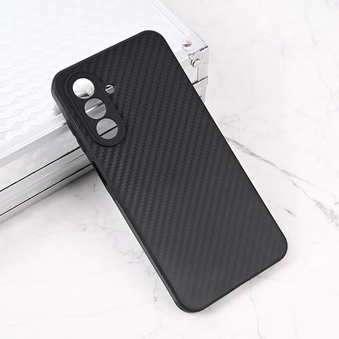Zastitna maska (futrola) Carbon fiber - Samsung A266 Galaxy A26 5G crna.