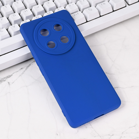 Zastitna maska (futrola) Silikon Pro Camera - Huawei Honor Magic 7 lite plava.