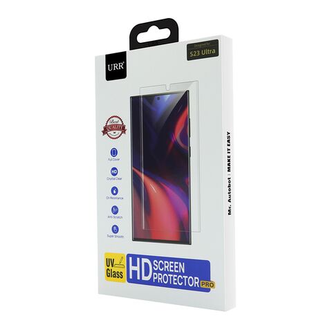 Staklena folija (zastitno kaljeno staklo) za ekran HD UV - Samsung Galaxy S23 Ultra 5G (MS).
