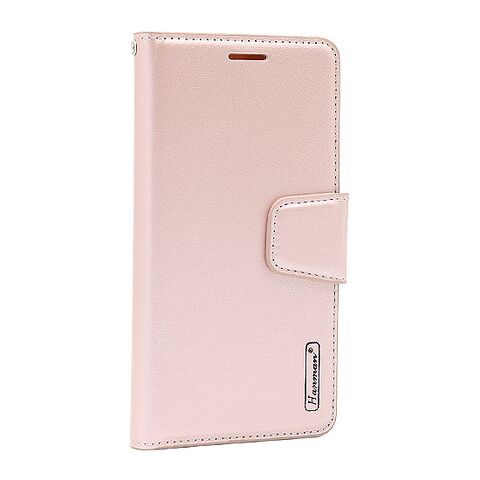 Zastitna maska (futrola) na preklop (bi fold) HANMAN II - Samsung A715F Galaxy A71 svetlo roze (MS).