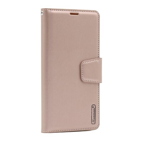 Zastitna maska (futrola) na preklop (bi fold) HANMAN II - Samsung S916B Galaxy S23 Plus svetlo roze (MS).