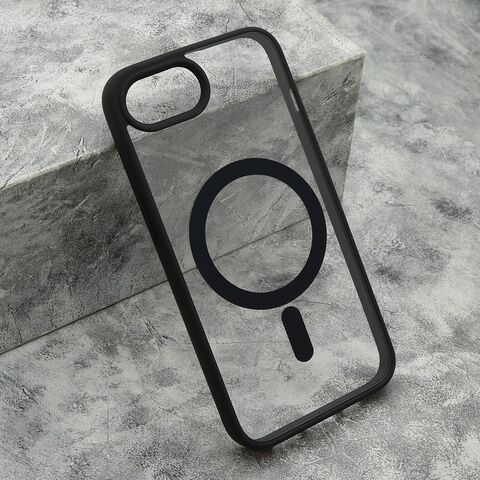 Zastitna maska (futrola) BORDER MagSafe - iPhone 16e crna (MS).