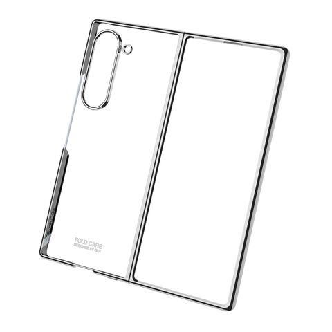 Zastitna maska (futrola) BORDER COLOR - Samsung Galaxy Z Fold 6 5G bela (GKK case) (MS).