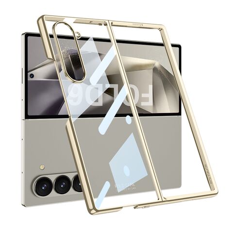 Zastitna maska (futrola) BORDER COLOR - Samsung Galaxy Z Fold 6 5G zlatna (GKK case) (MS).