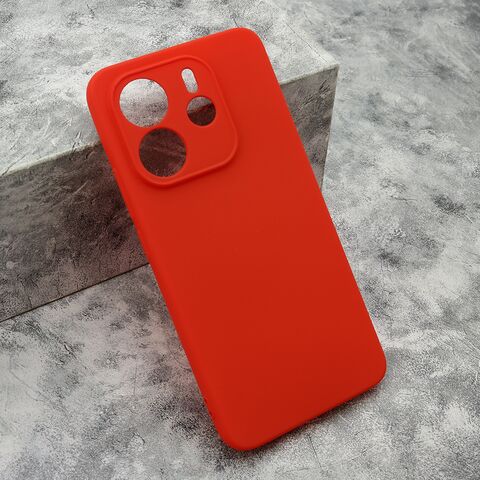Zastitna maska (futrola) GENTLE COLOR - Xiaomi Redmi Note 14 4G (Global) crvena (MS).
