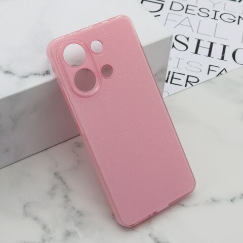 Zastitna maska (futrola) GLOW SHINING - Xiaomi Redmi Note 13 4G svetlo roze (MS).
