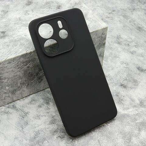 Zastitna maska (futrola) GENTLE COLOR - Xiaomi Redmi Note 14 4G (Global) crna (MS).
