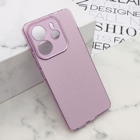 Zastitna maska (futrola) GLOW SHINING - Xiaomi Redmi Note 14 4G (Global) roze (MS).