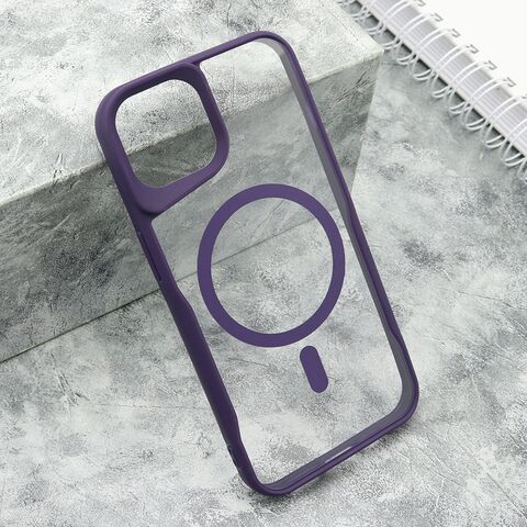 Zastitna maska (futrola) GRIP GUARD MagSafe - iPhone 14 (6.1) ljubicasta (MS).