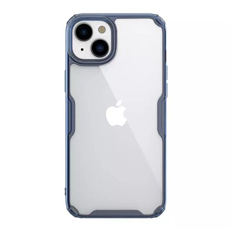 Zastitna maska (futrola) NILLKIN NATURE PRO - iPhone 15 plava (MS).
