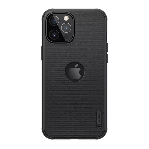 Zastitna maska (futrola) NILLKIN Super Frost Pro - iPhone 12/12 Pro (6.1) crna (MS).