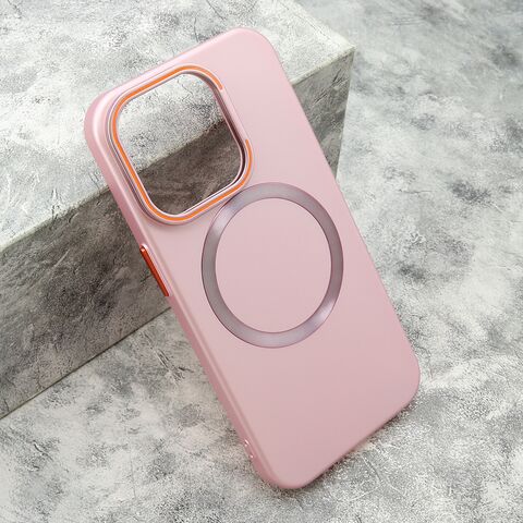 Zastitna maska (futrola) PRO CASES MagSafe - iPhone 15 Pro (6.1) roze (MS).