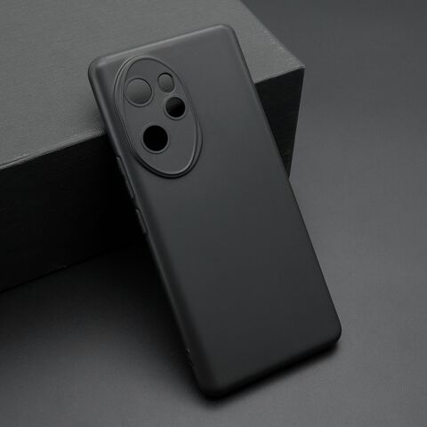 Zastitna ultra tanka (skin) maska / futrola KOLOR - Huawei Honor 100 Pro crna (MS).