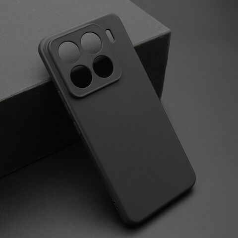 Zastitna ultra tanka (skin) maska / futrola KOLOR - Xiaomi 15 Pro crna (MS).