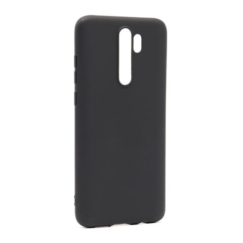 Zastitna ultra tanka (skin) maska / futrola KOLOR - Xiaomi Redmi Note 8 Pro crna (MS).