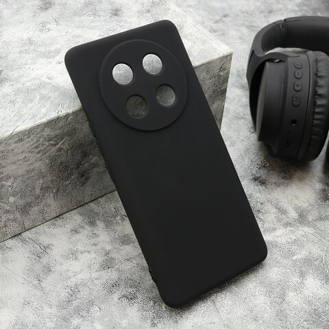 Zastitna maska (futrola) VELVET TOUCH - Huawei Honor Magic 7 lite crna (MS).