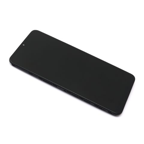 LCD displej (ekran) - Samsung A135 Galaxy A13 + Touch screen + okvir APLONG Original Material crni (MS).