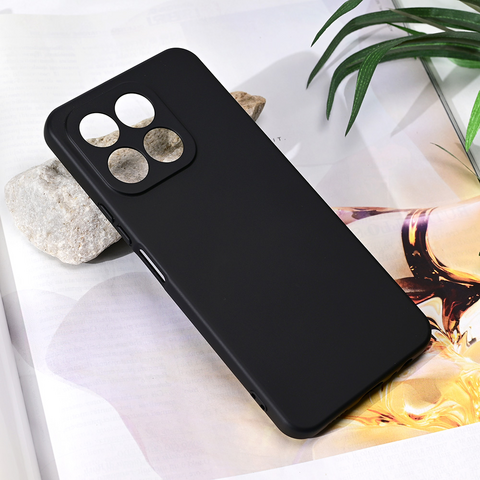 Zastitna maska (futrola) Teracell Soft Velvet - Huawei Honor X6b crna.
