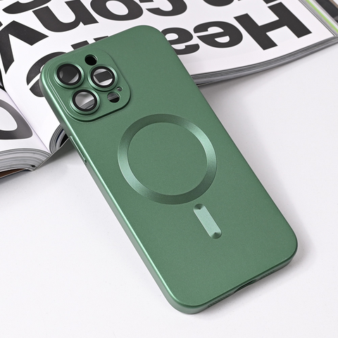 Zastitna maska (futrola) Magsafe Chrome - iPhone 13 Pro Max 6.7 zelena.