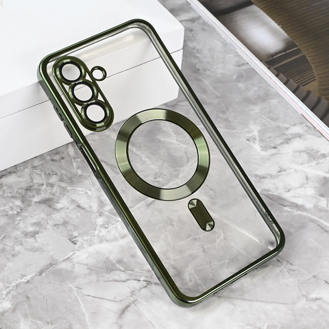 Zastitna maska (futrola) Magsafe Lux - Samsung A266 Galaxy A26 5G zelena.