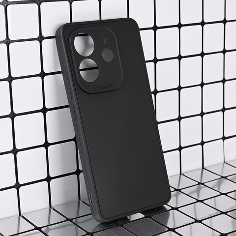 Zastitna maska (futrola) 3D Camera - Xiaomi Redmi Note 14 4G (SRB) crna.