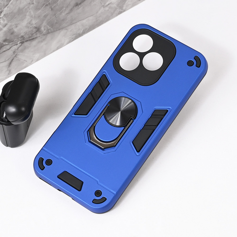 Zastitna maska (futrola) Hard Ring - Huawei Honor 400 Lite plava.