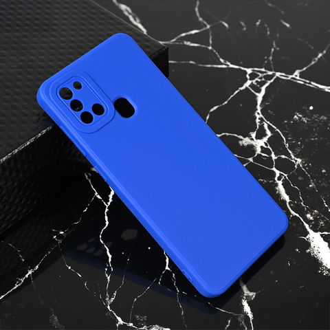Zastitna maska (futrola) Teracell Giulietta - Samsung A217F Galaxy A21s mat plava.