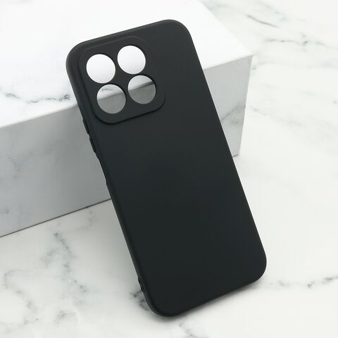 Zastitna maska (futrola) Soft Silicone - Huawei Honor X8b crna (MS).