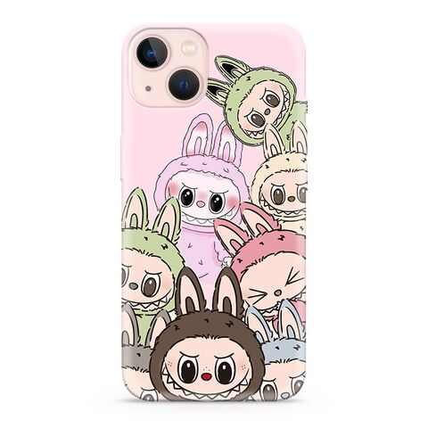 Zastitna ultra tanka (skin) maska / futrola PRINT CLEAR - iPhone 13 (6.1) LBB003 (MS).