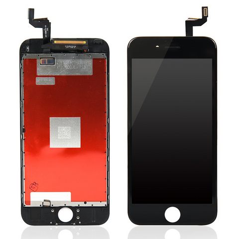 LCD displej (ekran) - Iphone 6S + touchscreen crni High-brightness.