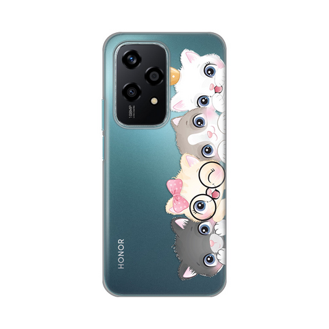 Zastitna ultra tanka (skin) maska / futrola PRINT - Huawei Honor 200 Lite Cats.