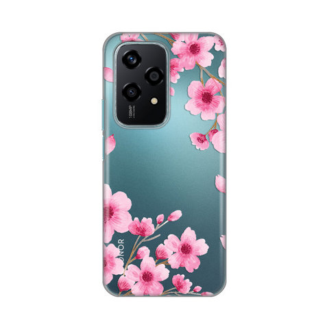 Zastitna ultra tanka (skin) maska / futrola PRINT - Huawei Honor 200 Lite Rose Flowers.