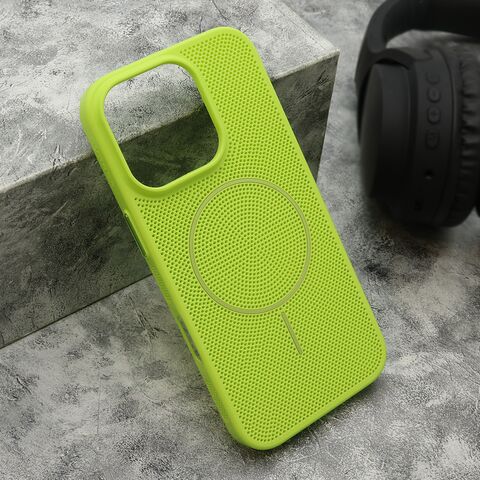 Zastitna maska (futrola) LUME MagSafe - iPhone 16 Pro (6.3) zelena (MS).