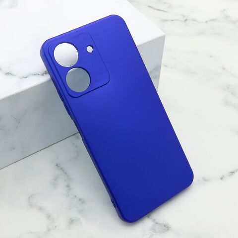 Zastitna maska (futrola) Soft Silicone - Xiaomi Redmi 13C/Poco C65 pro plava (MS).