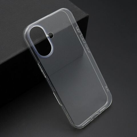 Zastitna ultra tanka (skin) maska / futrola PROTECT - iphone 16 (6.1) providna (bela) (MS).