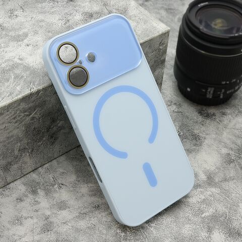 Zastitna maska (futrola) PASTELPOP MagSafe - iPhone 16 (6.1) plava (MS).