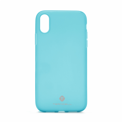 Zastitna maska (futrola) Teracell Giulietta - iPhone XS Max svetlo plava.