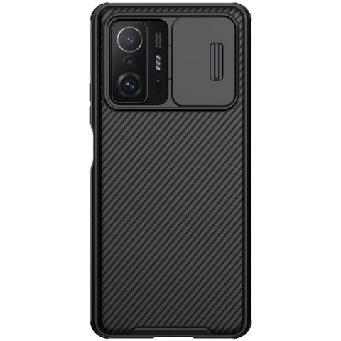 Zastitna maska (futrola) Nillkin CamShield Pro - Xiaomi 11T/11T Pro crna.