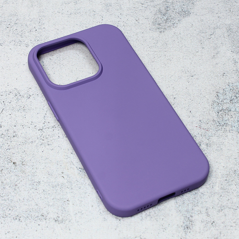 Zastitna maska (futrola) Nano Silikon - iPhone 14 Pro ljubicasta.