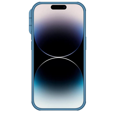 Zastitna maska (futrola) Nillkin CamShield Pro Magnetic - iPhone 14 Pro plava.