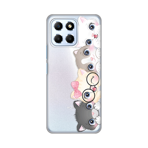 Zastitna ultra tanka (skin) maska / futrola PRINT - Huawei Honor X6 Cats.