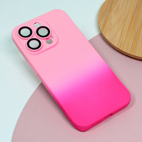 Zastitna maska (futrola) Rainbow Spring - iPhone 14 Pro roze pink.