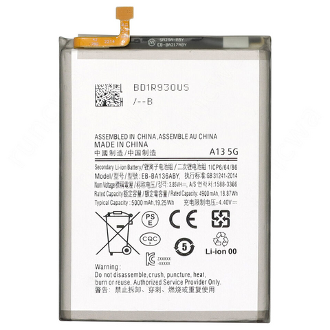 Baterija standard - Samsung A136 Galaxy A13 5G/A047 Galaxy A04s EB-BA136ABY.