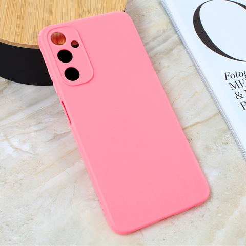 Zastitna maska (futrola) Teracell Giulietta - Samsung A057 Galaxy A05s mat roze.