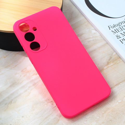 Zastitna maska (futrola) Teracell Giulietta - Samsung A356 Galaxy A35 5G 5G mat pink.