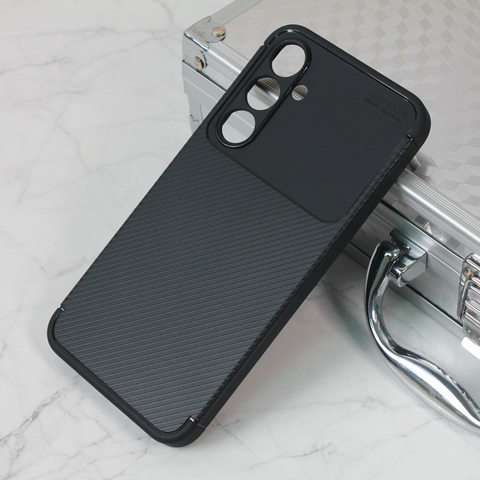 Zastitna maska (futrola) Defender Carbon - Samsung A356 Galaxy A35 5G 5G crna.